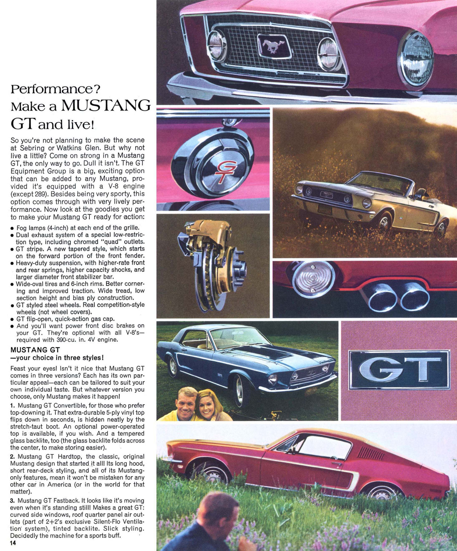 1968 Ford Mustang Brochure (Rev)